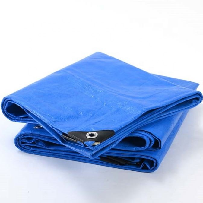 Rainproof Cloth Garden Outdoor Awning Shade Sail Boat Truck Canopy Pet Dog House Cover Waterproof PE Tarpaulin
