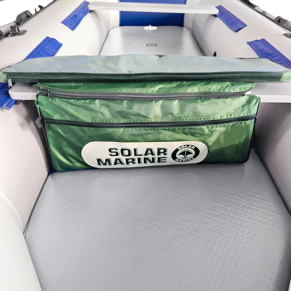 Solar Marine Canoe Detachable Bench Seat Cushion Under Seat Storage Bag Convenient Inflatable Boat Accessory Keeping Items