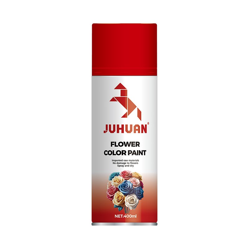 JUHUAN 400ML Aerosol Flower Floral Spray Paint Acrylic Resin Road Marking Paint for Fresh Real Flowers Certified with MSDS