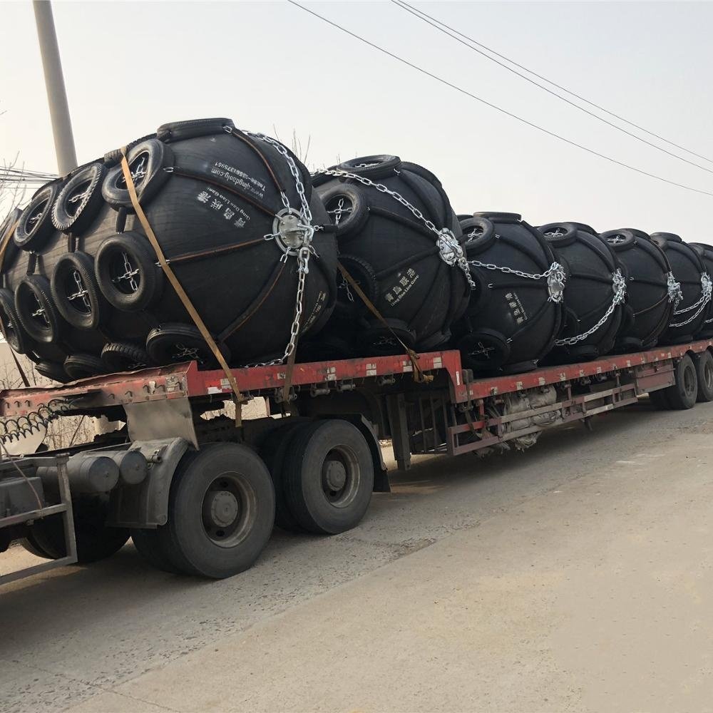 Jetty Rubber Fender for Large Ship to Ship Rubber Fender ISO17357 Standard