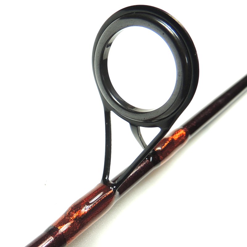 Double Winner Spinning Fishing Rod Carbon Fiber 1.8m 2.1m 2 Section C.W. 10-30g Cover Cork Handle