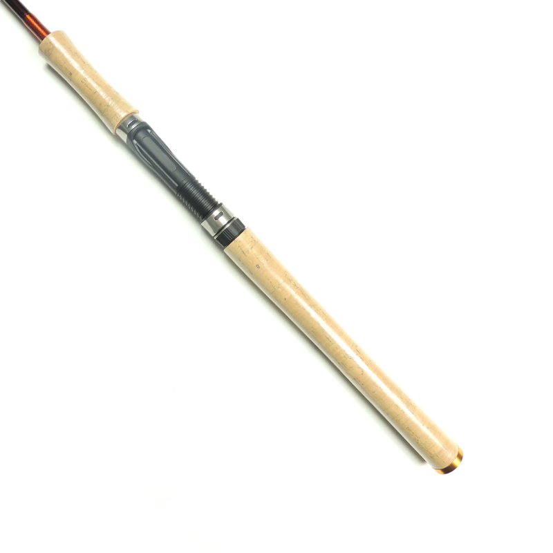 Double Winner Spinning Fishing Rod Carbon Fiber 1.8m 2.1m 2 Section C.W. 10-30g Cover Cork Handle