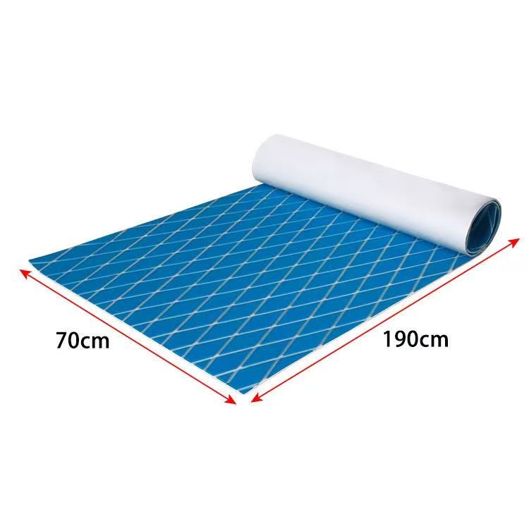 Waterproof Durable EVA Synthetic Teak Brushed Outdoor RV Boat Yacht Flooring Marine Foam Deck Covering for Boats and Yachts