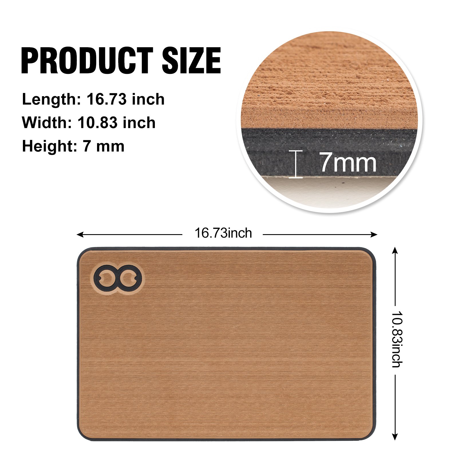 Custom Marine EVA Foam Cooler Traction Pad for Fishing Cooler Box Ice Box Pad Cooler Box Mat Camping Fridge Pad
