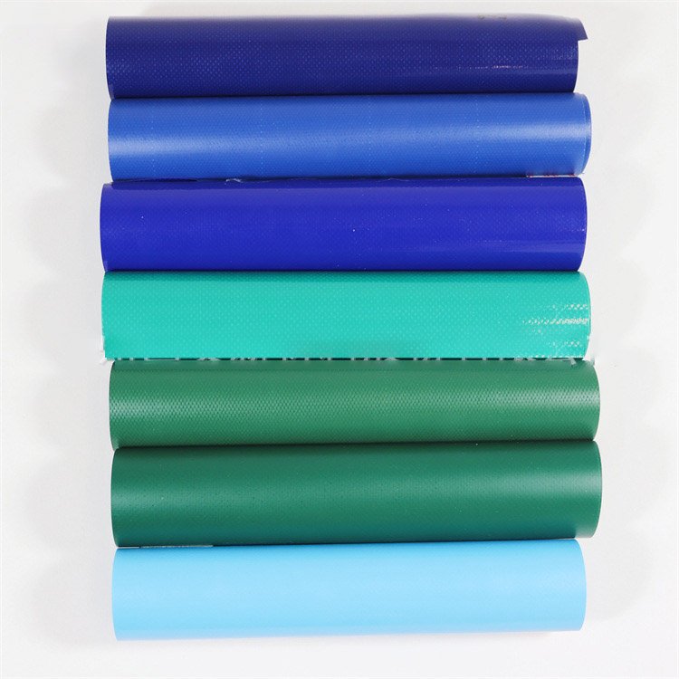 Custom Reinforced Edges Rip-Stop PVC Tarpaulin Fabric Waterproof Outdoor Patio Boat Cover and Curtain