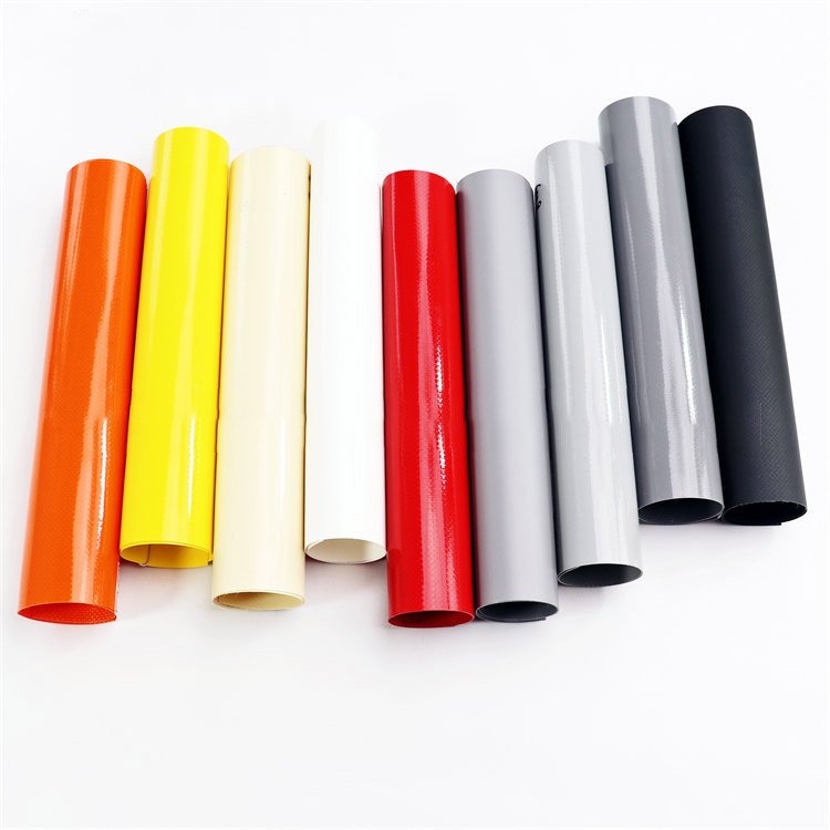 Custom Reinforced Edges Rip-Stop PVC Tarpaulin Fabric Waterproof Outdoor Patio Boat Cover and Curtain