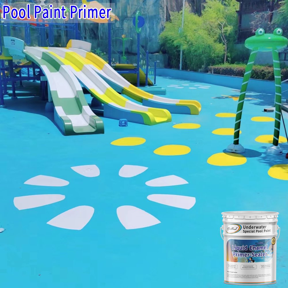 BAEKLAND Waterproof Primer Sealer Cover 7.5 Sqm/kg Polyurethane Liquid Coating Brush for Swimming Pool and Water Park