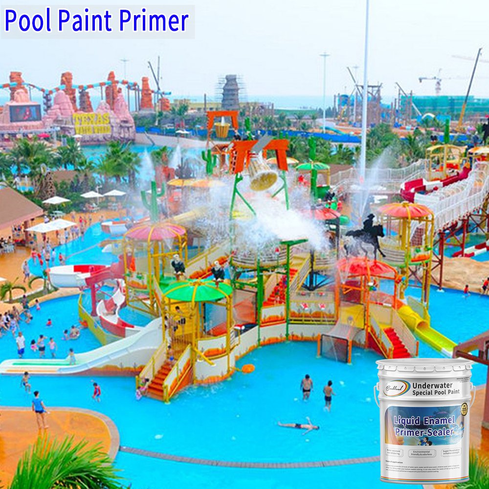 BAEKLAND Waterproof Primer Sealer Cover 7.5 Sqm/kg Polyurethane Liquid Coating Brush for Swimming Pool and Water Park