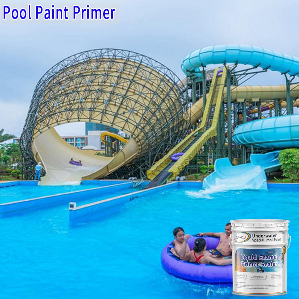 BAEKLAND Waterproof Primer Sealer Cover 7.5 Sqm/kg Polyurethane Liquid Coating Brush for Swimming Pool and Water Park