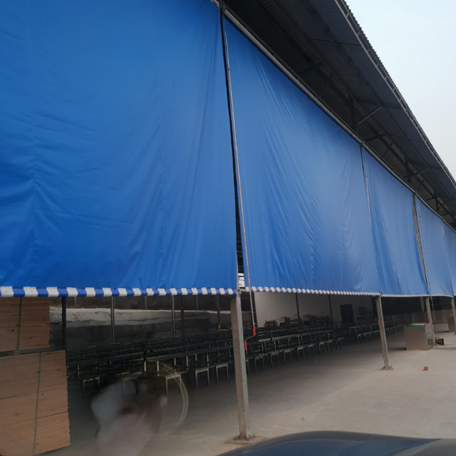 High Quality Customized Heavy-Duty Blue PVC Tarpaulin Cover Waterproof Woven Fabric Truck Car Boat Tent to Export Standards