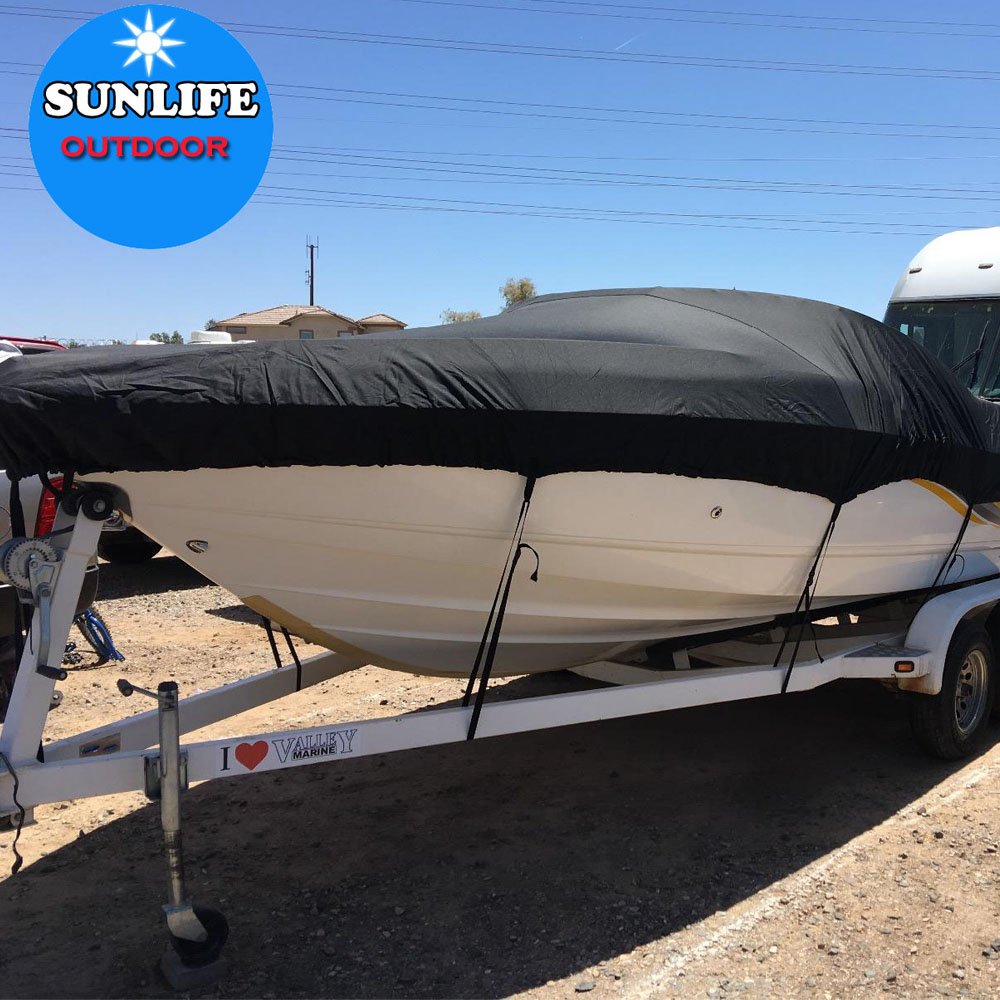 Hot-Sells Cheap Boat Covers 11~22ft,210D Oxford Boat Cover Waterproof Sunscreen and Dust Protection,Yacht Cover