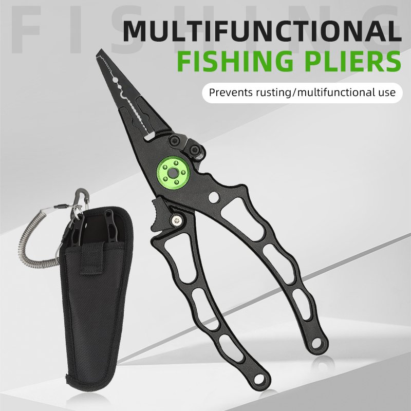 Multi-functional Aluminum Alloy Fish Tongs New Arrive Fishing Plier Accept logo Customization