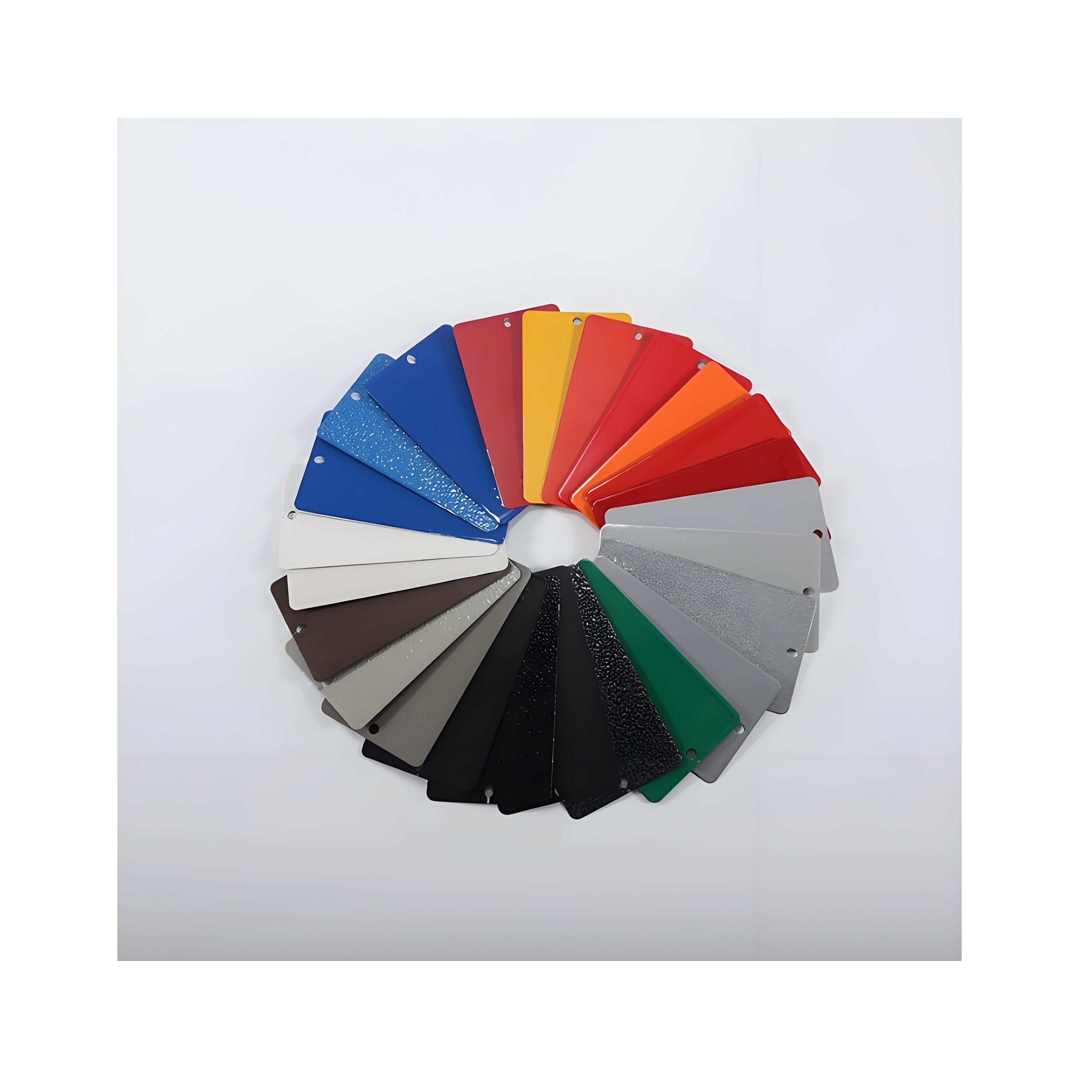 Colors Glossy Powder Paint Powder Coating Factory Direct China Home Interior Epoxy Polyester High Quality Carton Spray Car Paint