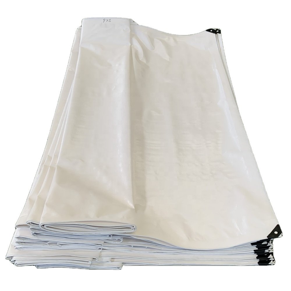 High Quality White Waterproof High-density Tarpaulin