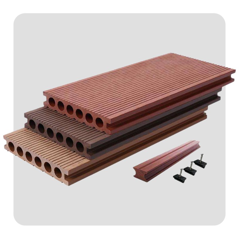 DBDMC Deck Balcony Waterproof Outdoor DIY WOOD Floor Deck Tile Wooden Floor Tiles Decking Tiles