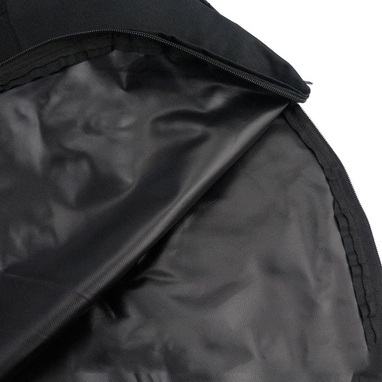 Custom 6-15 HP Motor Waterproof 600D Black Boat Full Outboard Engine Covers Waterproof Boat Cover