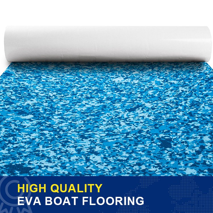 XYF Customized Non-Skid EVA Foam Faux Teak Marine Boat Decking Waterproof Eva Foam Boat Floor