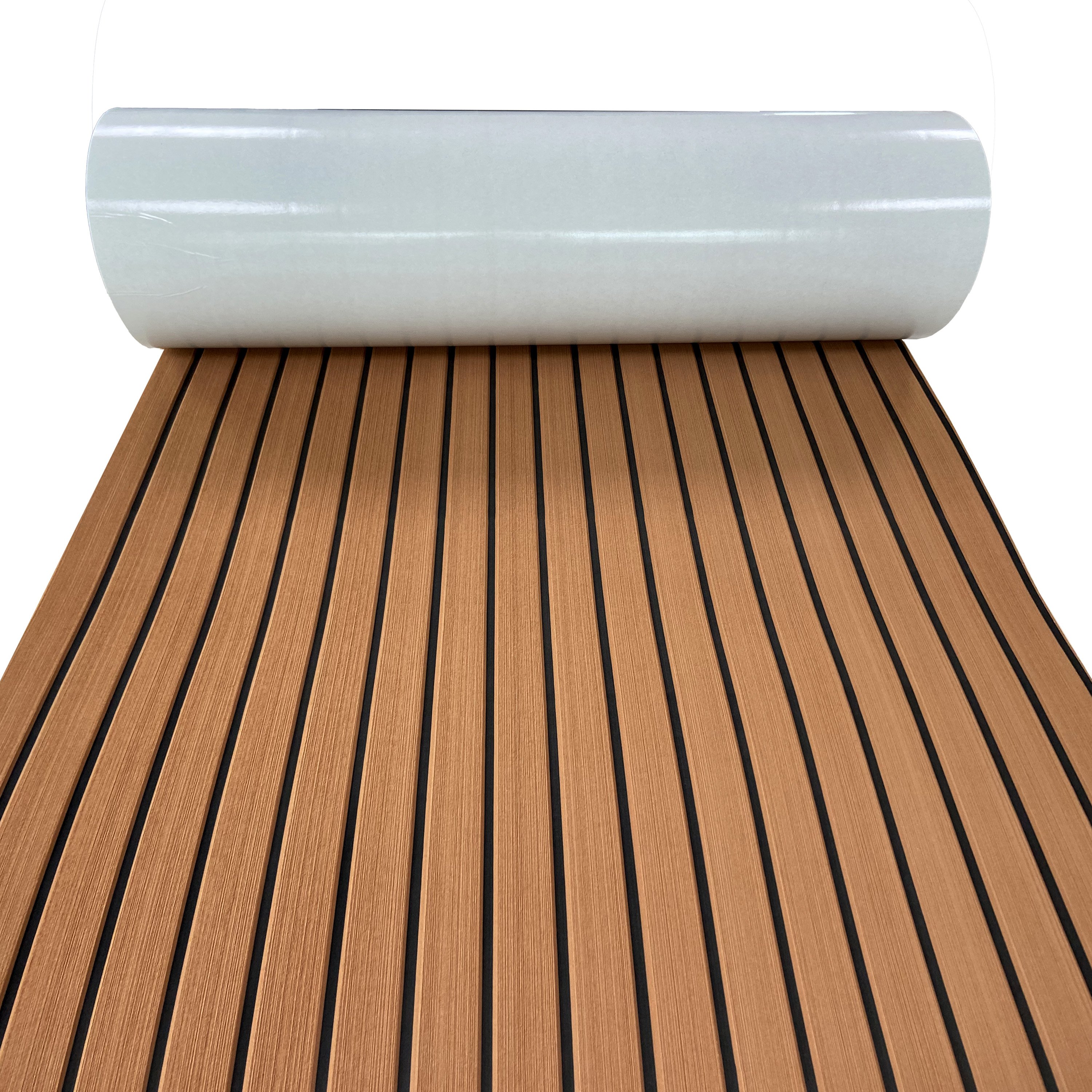 Custom Eva Foam Durable 3 M Adhesive Anti Slip Brushed Technique Carpet Sea Deck Covering Boat Decking Teak Deck Marine Flooring