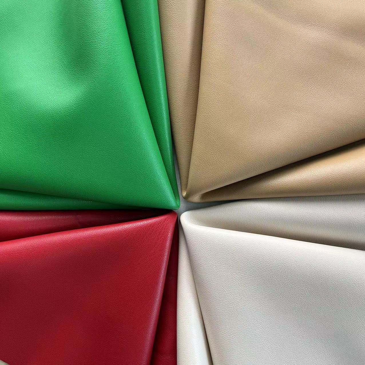 Waterproof PU Leather Fabric Knitted Embossed Faux Finish Marine Vinyl Rolls Material for Boats Yachts Car Seats