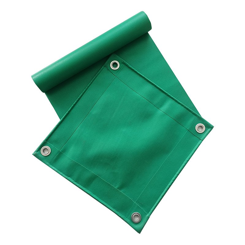Wholesale Heavy Duty Green PVC Coated Tarpaulin Roll Lasting Durable for Outdoor Tent Boat Cover