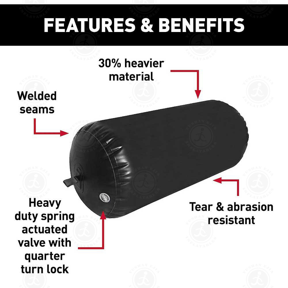 Best Selling Different Color and Size Marine Inflatable PVC Boat Fender for Yacht