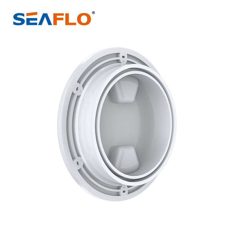 SEAFLO Marine Hatches Cover Injection Molded Plastic RV Motorhomes Boat Accessories Locking RV Cable Hatch