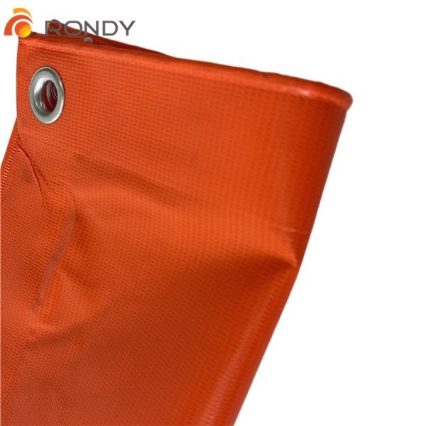 0.35mm 20ft X 20ft PVC Fire Retardant Canvas Tarpaulin for Oil Gas Stores