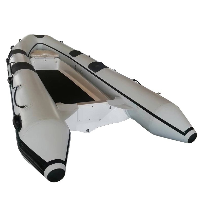 17ft Fiberglass Hypalon/PVC RIB520 Affordable Inflatable Boat With Reinforced Bow for Carrying Divers