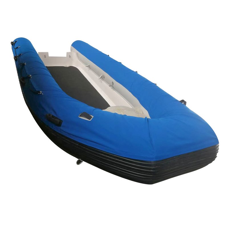 17ft Fiberglass Hypalon/PVC RIB520 Affordable Inflatable Boat With Reinforced Bow for Carrying Divers