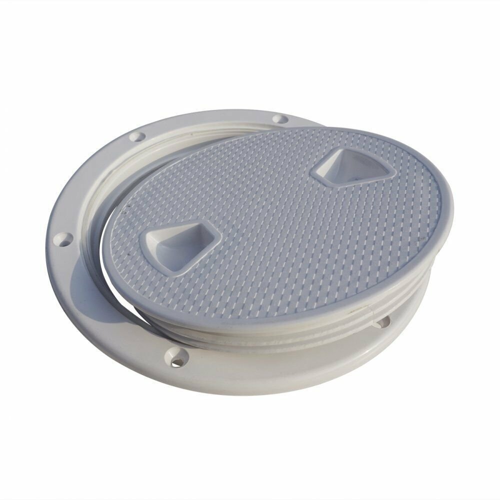 4"/6"/8" Plastic Marine Screw Out Deck Plate Inspection Hatch Plastic Access Boat RV Round From Isure Marine Made in China