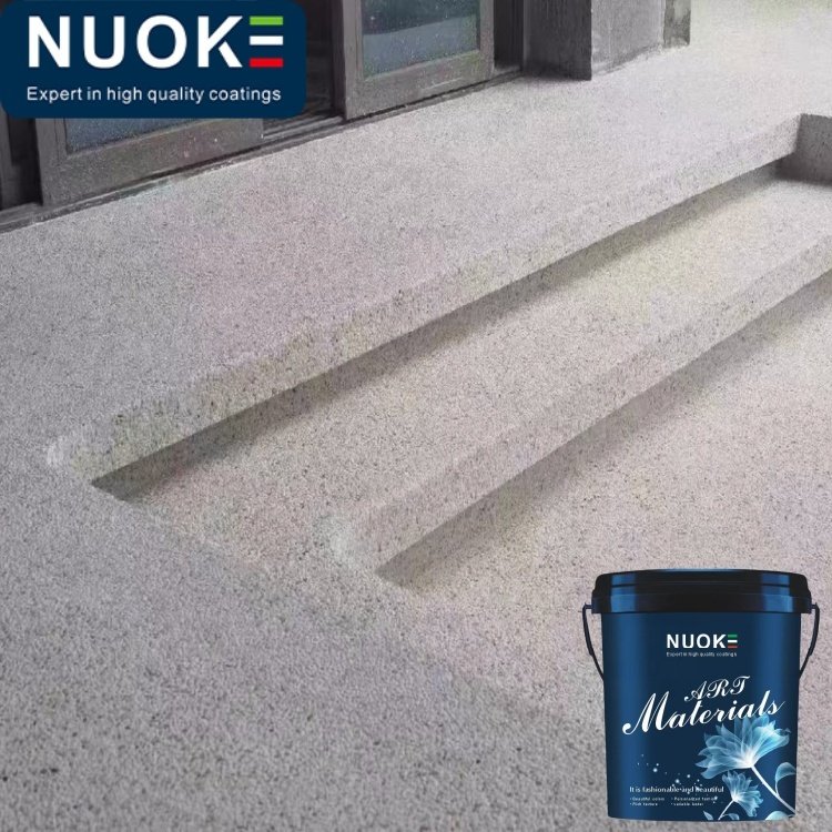 Resin Washed Stone Porcelain Stone Coating Resin Wall Surface Floor Cover Magnet Paint Material Construction Simple
