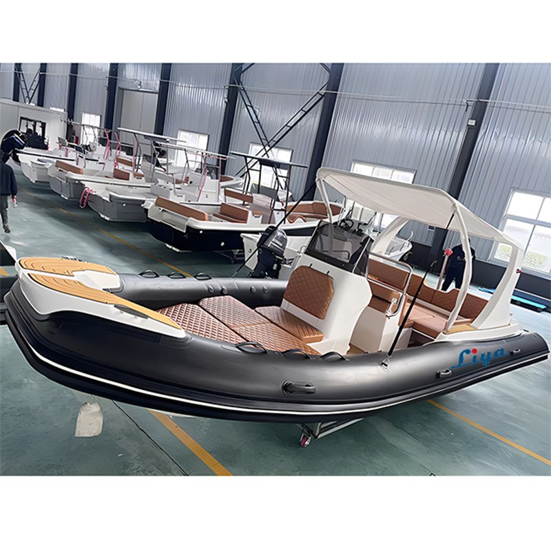 Liya 22Foot Quality RIB Yacht with Outboard Motor for 12 Passengers