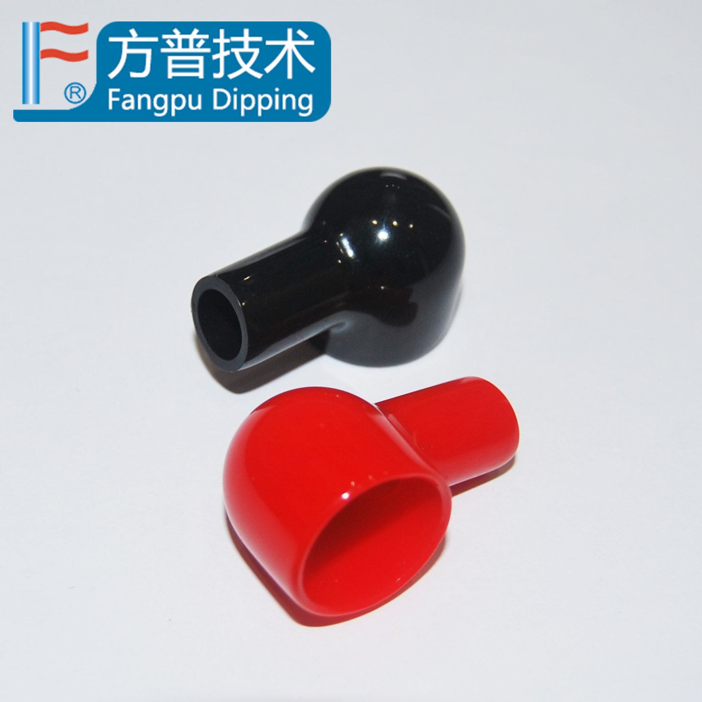 Factory Red Battery Terminal Rubber Cover Black Battery Insulation Cover Soft Battery Terminal Covers for Boat Car