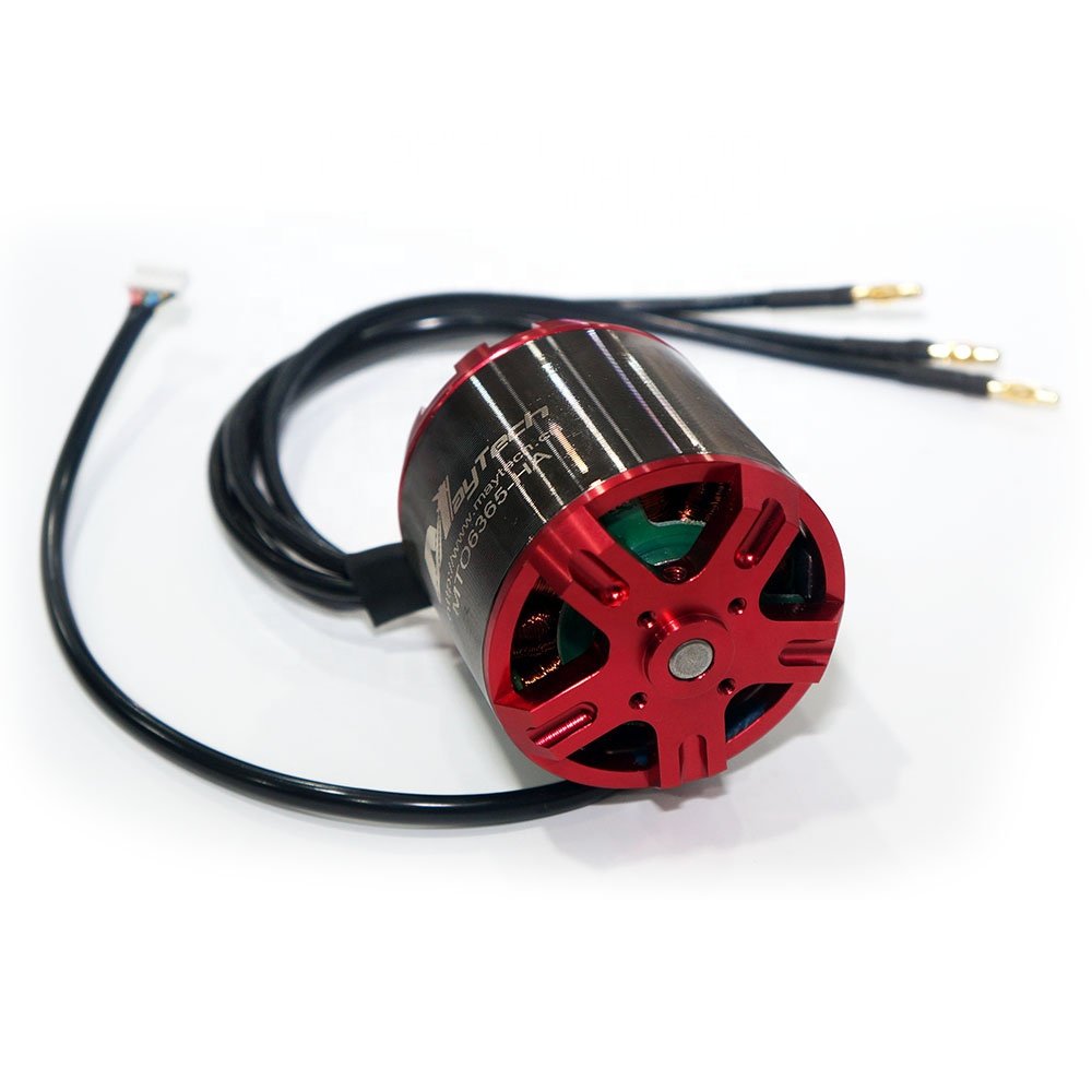 Maytech Brushless Outrunner Motor 6365 200KV Unsealed Cover with 8mm Shaft for Skateboard Fighting Robots Combat Robot Motor