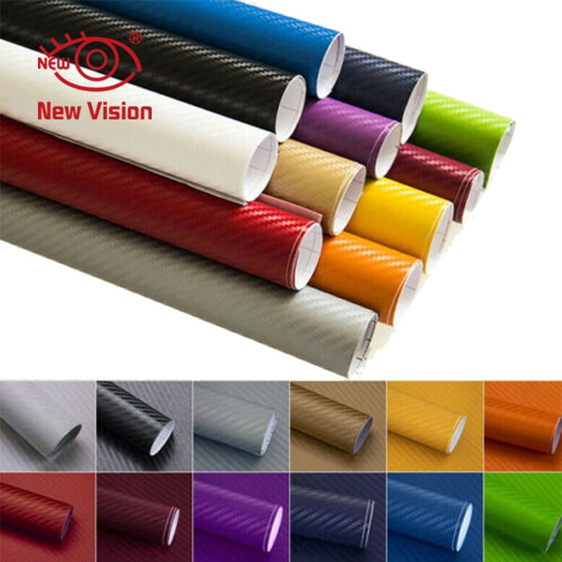 CARBON FIBER PVC Vinyl Synthetic Leather Fabric for Marine Boat Seat Cover With 3D Effect