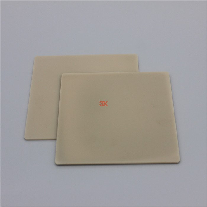 ODM OEM Industrial Ceramic Plates Square Aluminum Nitride Ceramic Plate 2mm Thickness Ball Rod Shape Insulation Custom Cutting