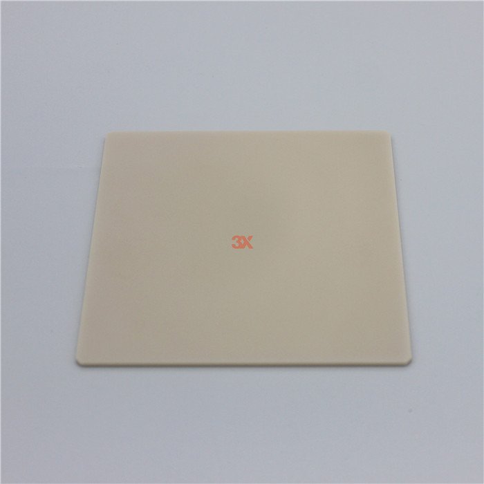 ODM OEM Industrial Ceramic Plates Square Aluminum Nitride Ceramic Plate 2mm Thickness Ball Rod Shape Insulation Custom Cutting