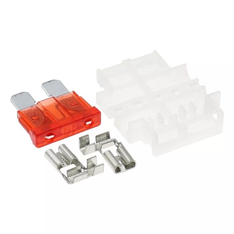 Transparent T-type Auto Standard Fuse Holder Car Boat Truck ATC/ATO Blade Fuse ATC Fuse Holder Seat Cover Terminals