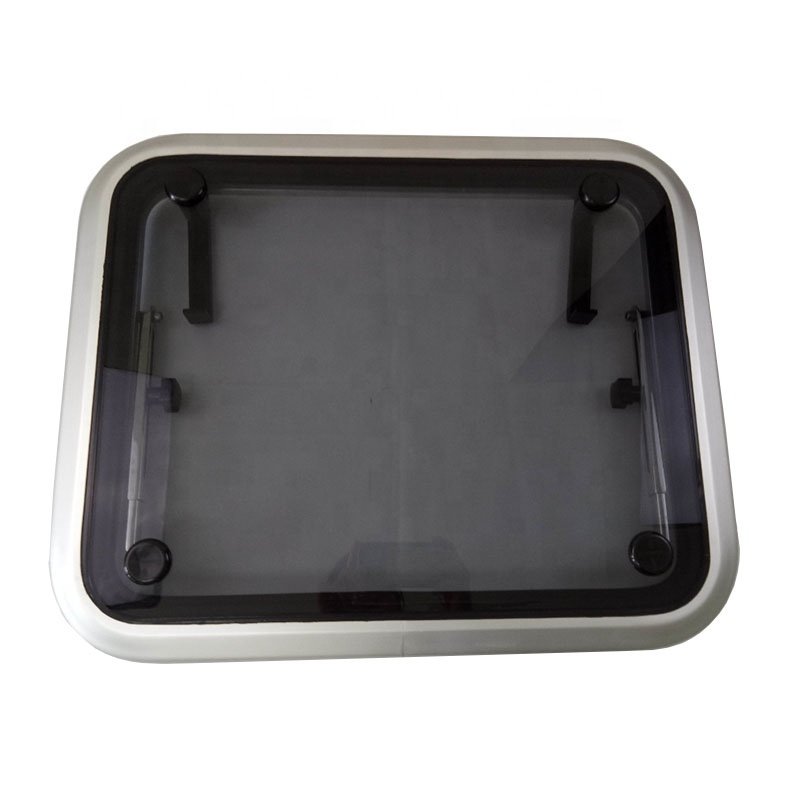 Popular Rectangular Customized Boat Skylights Escape Window Deck Light Deck Hatch for Marine Boats Yacht RV