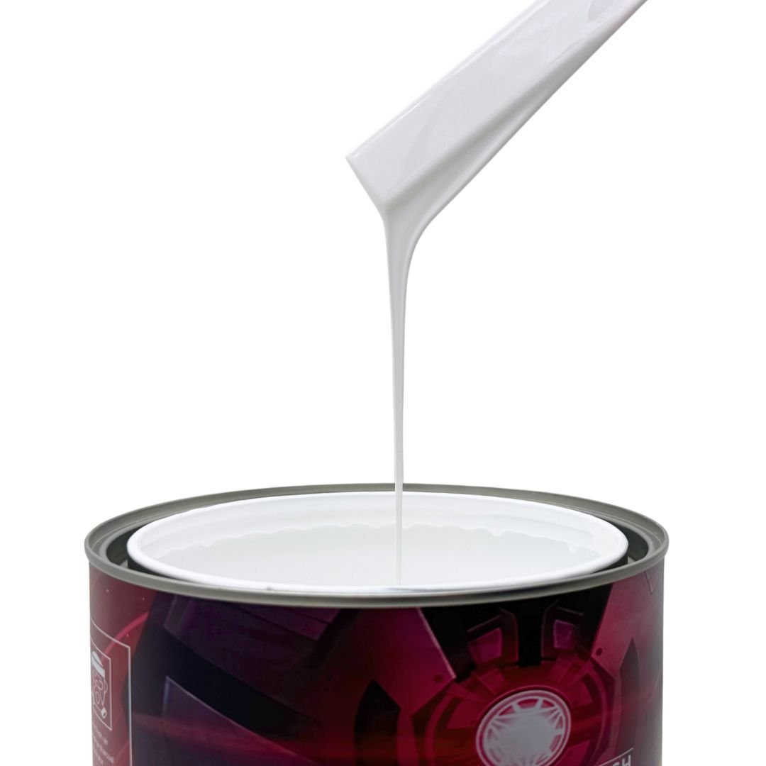 High Gloss 2K Pure White Acrylic Topcoat Auto Acrylate Resin Paint Refinish Spray for Cars and Boats