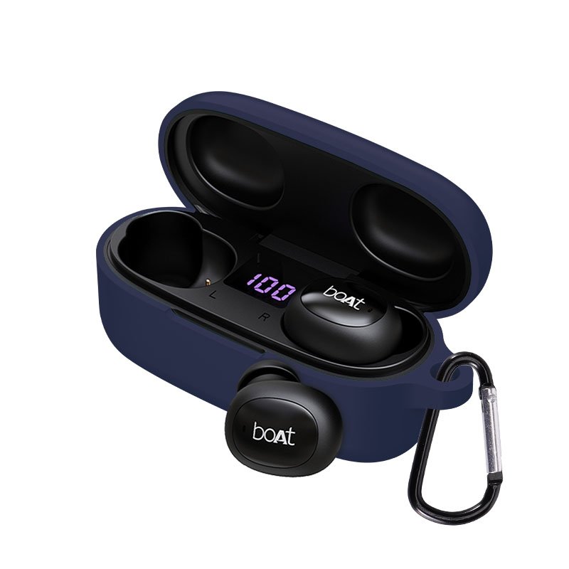 Shockproof Silicone Case Protective Cover for Boat Airdopes 121 Earphone Accessories