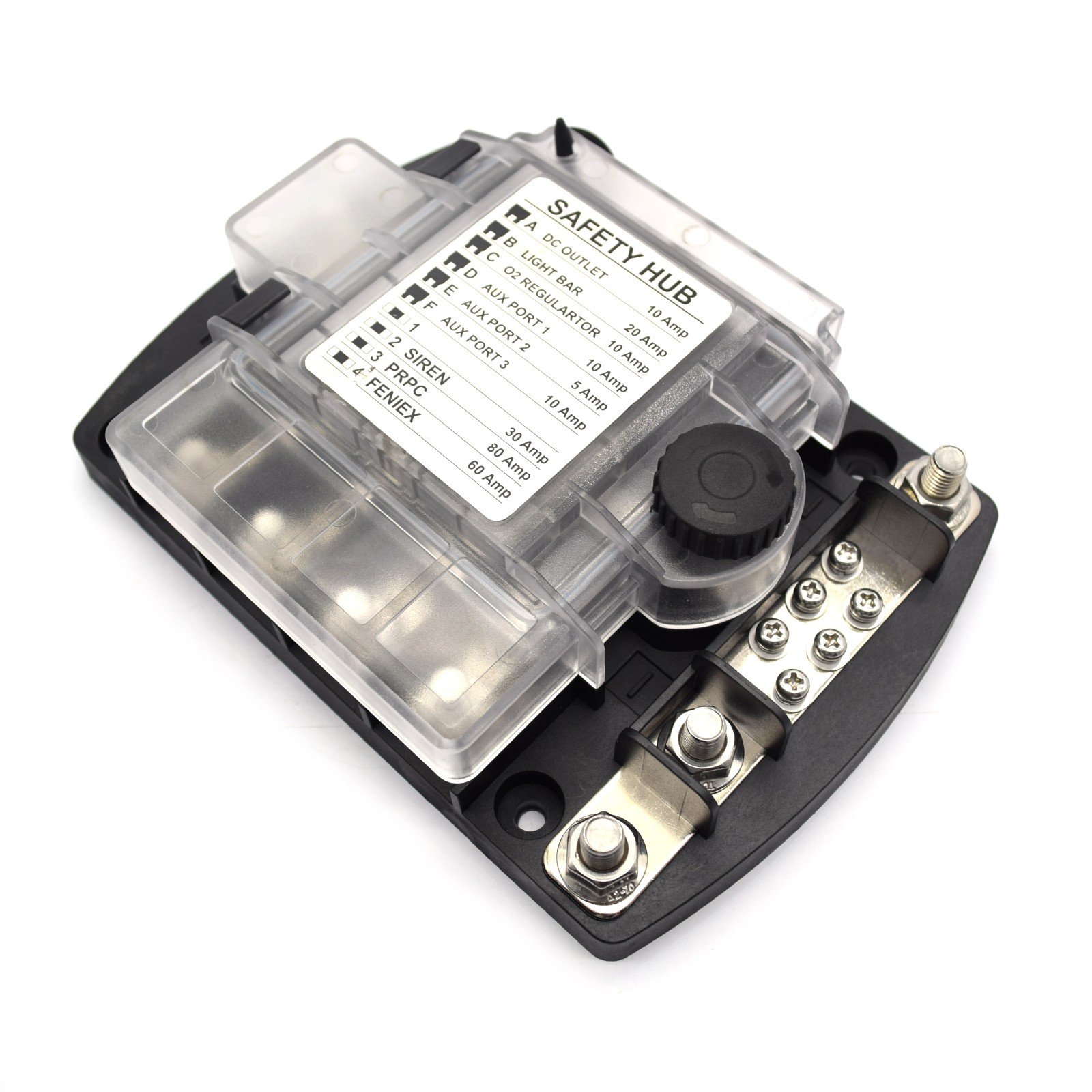 Factory Direct Safety Hub Circuit System Fuse Block for Car Marine RV Truck Boat
