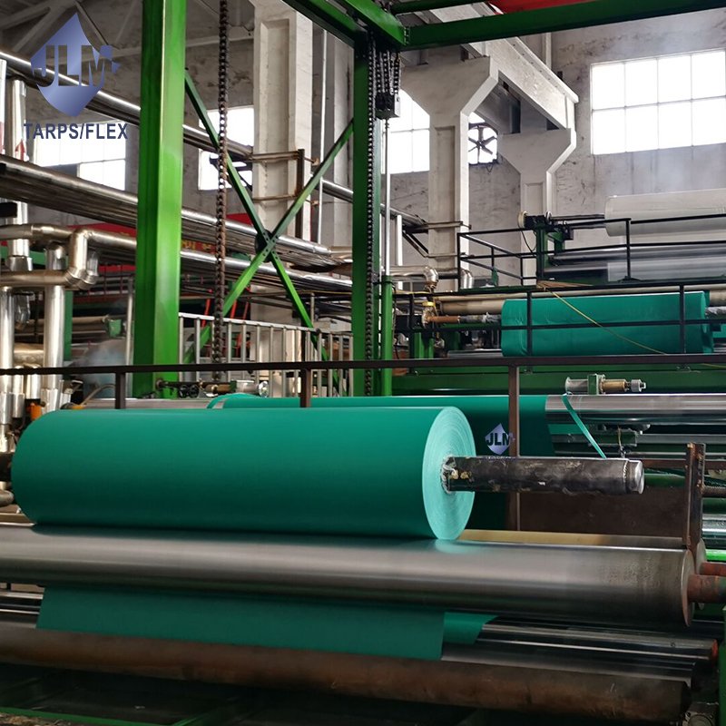 Waterproof Plastic Material PVC Coated Polyester Canvas Tarpaulin Fabric Roll for Sale