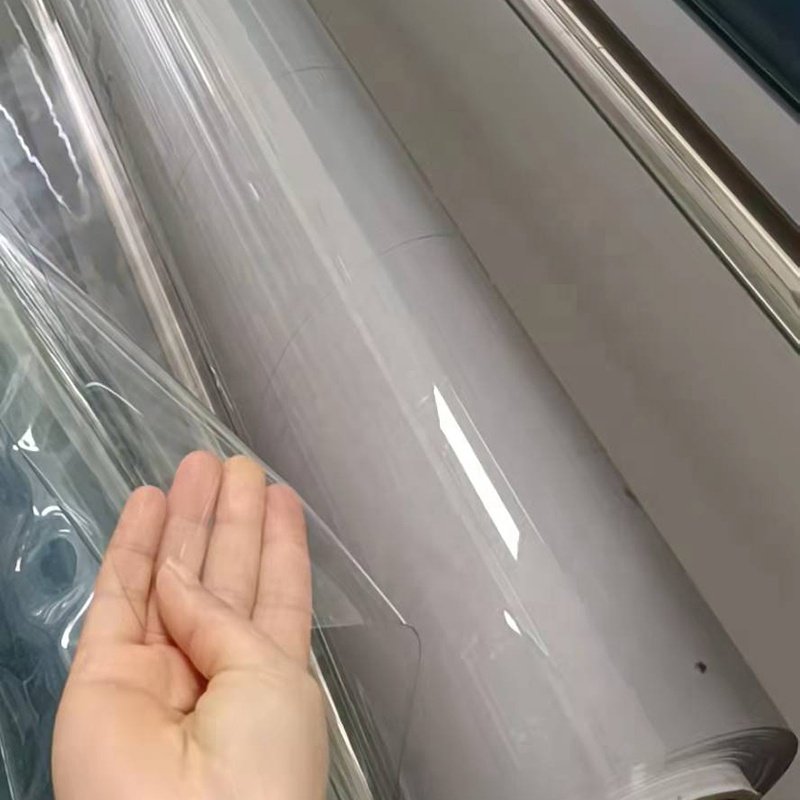 High Quality Pvc Vinyl Transparent Rolls Super clear Film 0.15-1.0mm Waterproof Quick-dry Wind Proof for Table Cover Boat Window