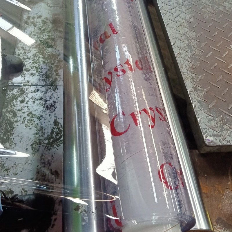 High Quality Pvc Vinyl Transparent Rolls Super clear Film 0.15-1.0mm Waterproof Quick-dry Wind Proof for Table Cover Boat Window
