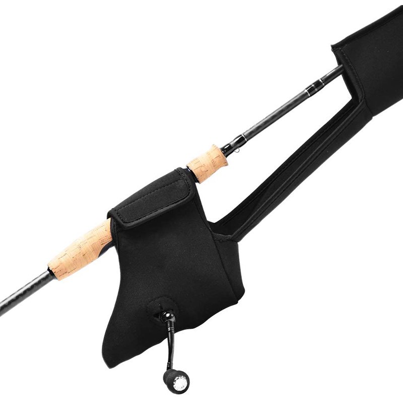 Hot Selling Multi-Color Durable Braided Mesh Protector Pole Covers Fishing Rod Covers Neoprene