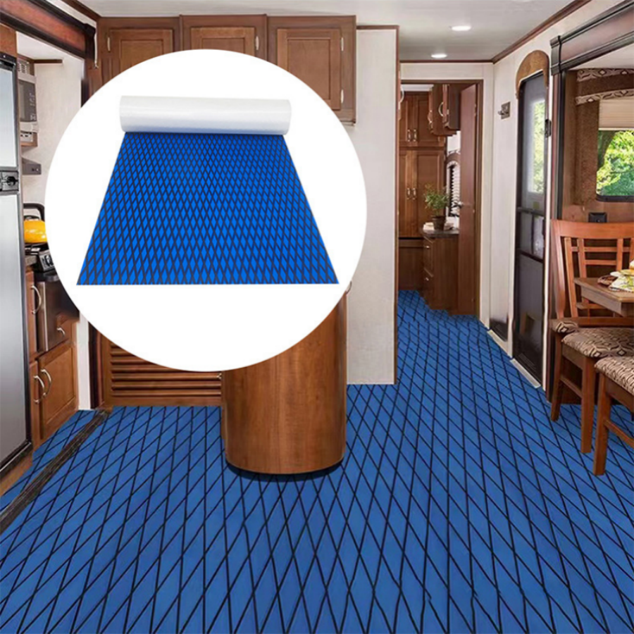 Boat Deck Floor Covering Boat Traction Self Adhesive Laminate Flooring