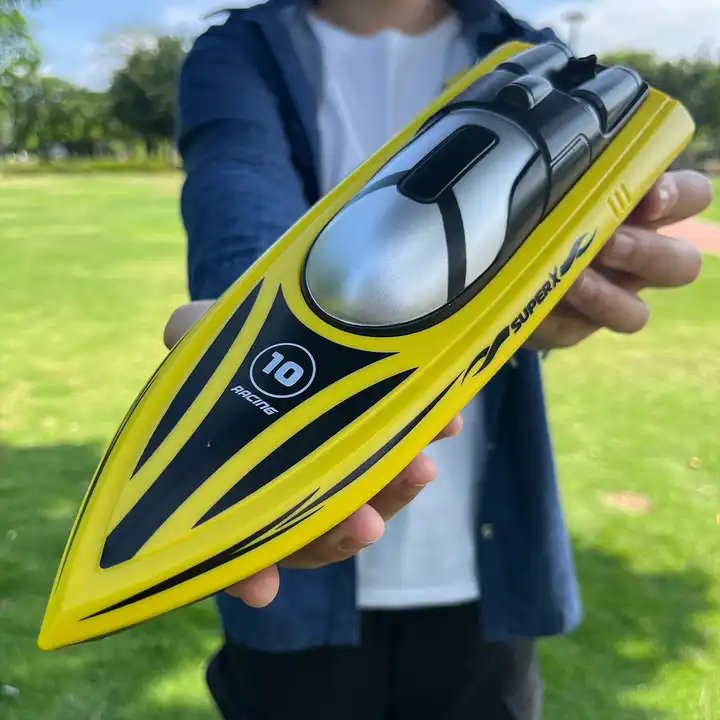 2024 Flytec V333 RC Toy Boat Remote Control 30mins RC Yacht Swimming Pool Toy Waterproof Boat 2.4G Cool Water Toys