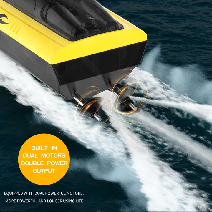 2024 Flytec V333 RC Toy Boat Remote Control 30mins RC Yacht Swimming Pool Toy Waterproof Boat 2.4G Cool Water Toys