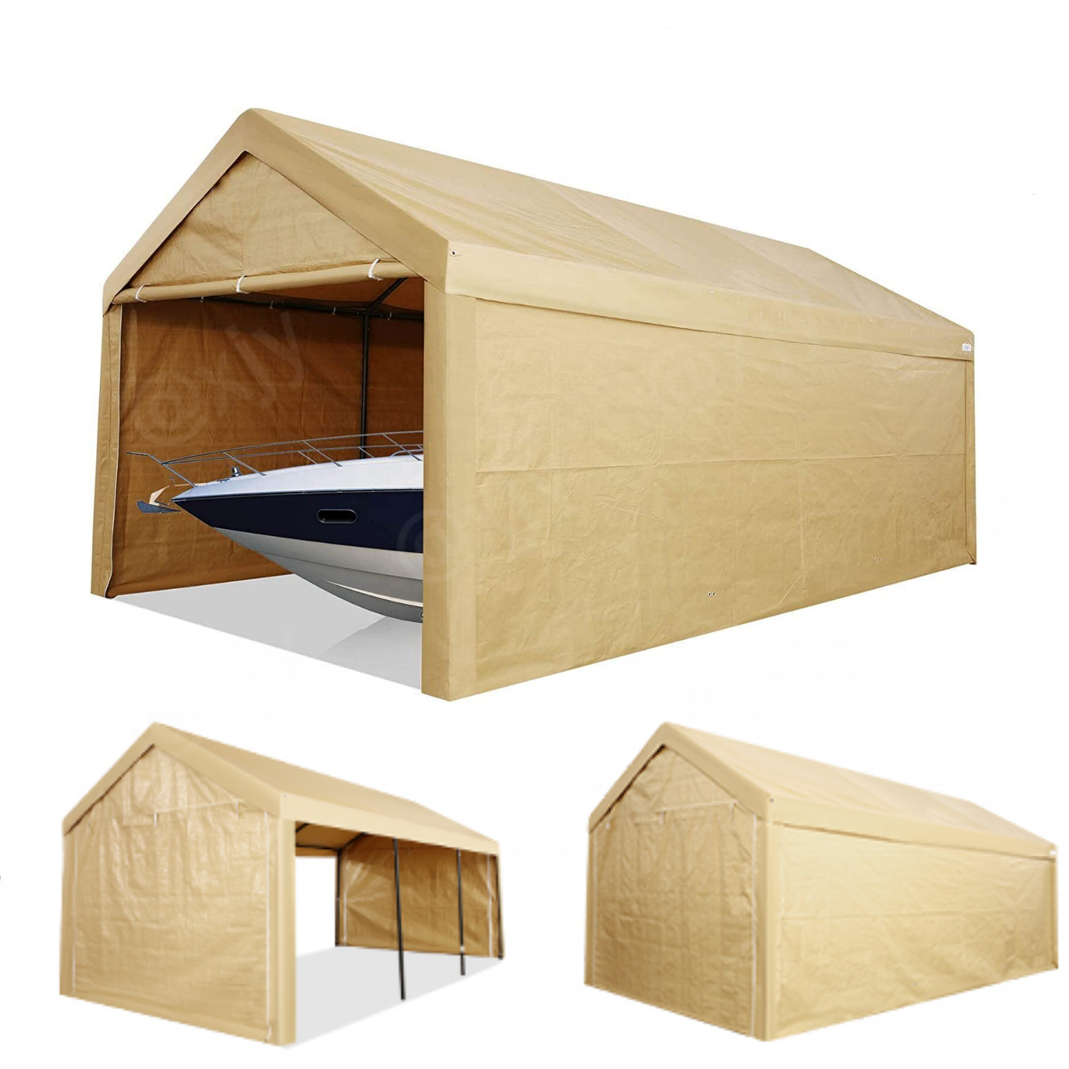 10x20 Carport Canopy Heavy Duty Outdoor Carport Shelter Garage Storage Shed Tent
